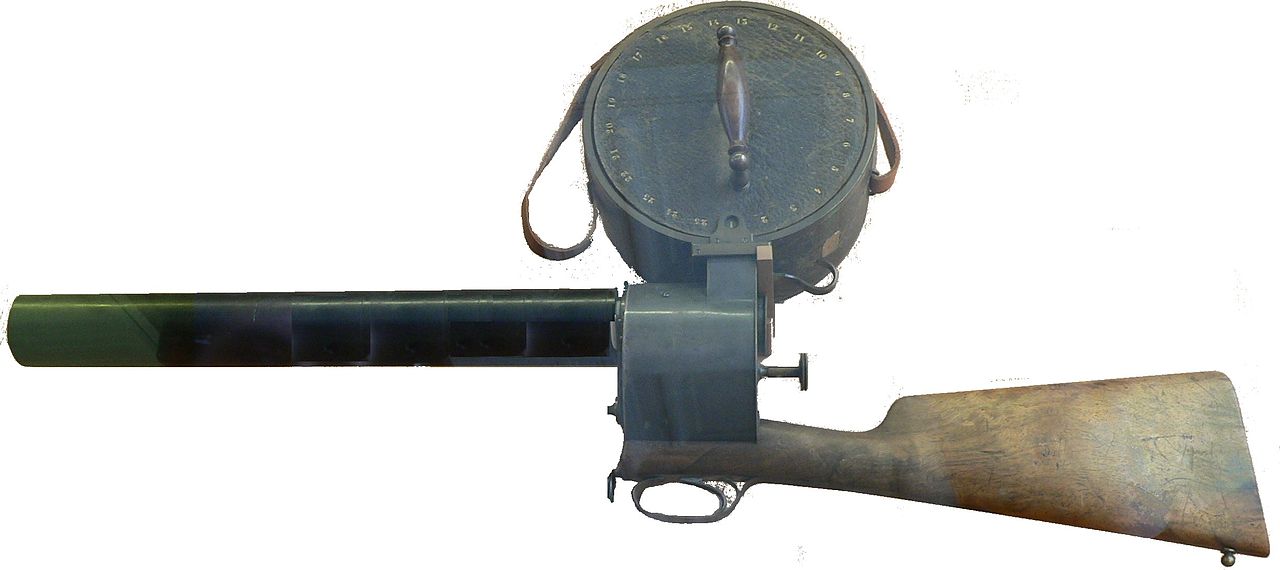 Marey's chronographic gun